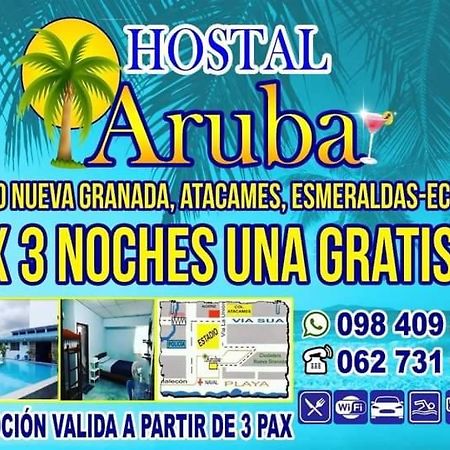 Hostal Aruba Atacames Exteriér fotografie