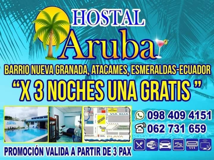 Hostal Aruba Atacames Exteriér fotografie